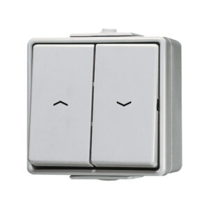 Jung Jalousie-Wippschalter weiß 10AX 250V Sch.1-pol. 609 VW – Bild 1