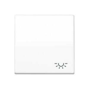 Jung Wippe Symbol LICHT alpinweiß für Taster AS 591 L WW – Bild 1