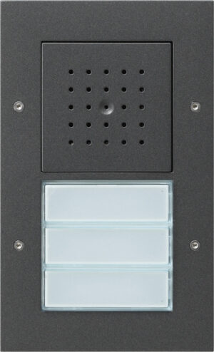 Gira Türstation Aufputz 3fach anthrazit 126767 – Bild 1
