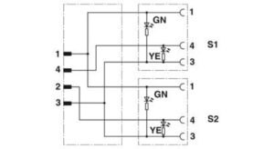 Phoenix Contact Sensor-/Aktor-Kabel SAC-3P-M12Y #1671441 – Bild 1