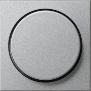 Gira Dimmer-Abdeckung Aluminium System55 065026 – Bild 1