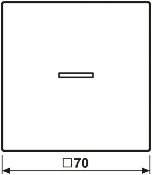 Jung Wippe für Schalter/Taster KO LS 990 KO5 WWM – Bild 1