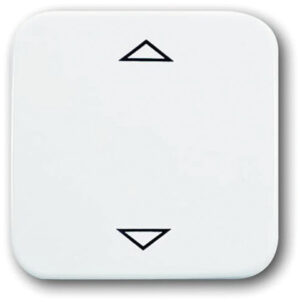 Busch-Jaeger Bedienelement alpinweiß für Jalousie-Einsatz 6430-214-102 – Bild 1