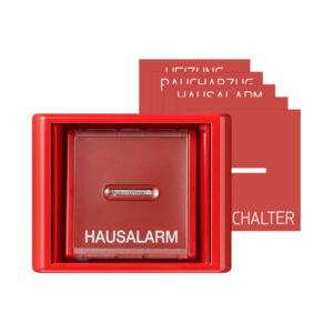 Jung Abdeckung Glasscheibe rot für Schalter/Taster AS 561 GL RT – Bild 1