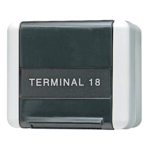 Jung Datenanschlussgehäuse grau 75x86x58mm 854 W – Bild 1