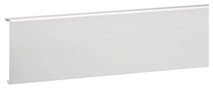 Hager SL2011529016 Sockelleistenkanal-Oberteil PVC zu SL 20x115mm verkehrsweiß – Bild 1