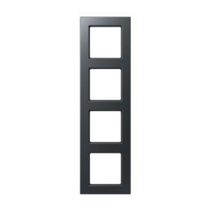 Jung Rahmen 4-fach waage/senkrecht A 5584 BF ANM – Bild 1