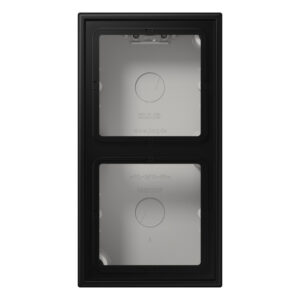 Jung Aufputz-Kappe mit Rahmen 2fach LS 582 A SWM – Bild 1