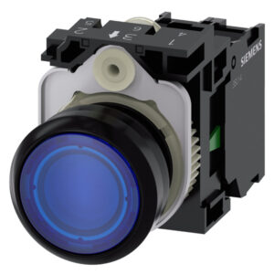 Siemens Drucktaster 1S, 24VAC/DC 3SU1102-0AB50-1BA0 – Bild 1