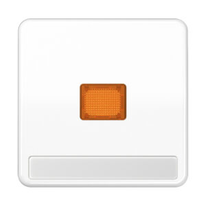 JUNG Wippe Licht, mit Schriftfeld, alpinweiß, für Schalter/Taster, CD 590 NAKO WW – Bild 1