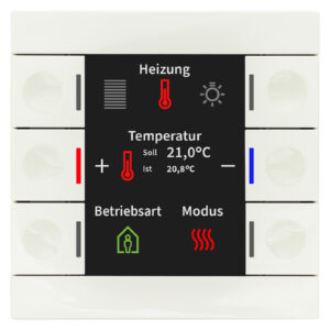 MDT technologies Taster Smart 86 Farbdisplay,rws/glä BE-TAS86T.02 – Bild 1