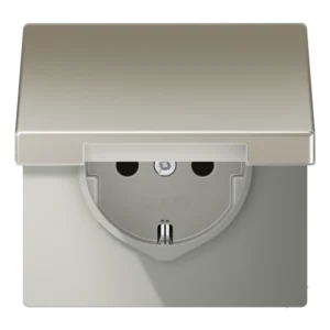 Jung SCHUKO-Steckdose 16A 250V Klappdeckel ES 1520 KIKL – Bild 1