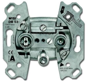 Busch-Jaeger Antennendose Einsatz SAT, Stich 0232-101 – Bild 1