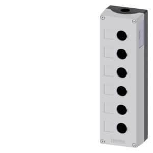 Siemens Gehäuse f. Befehlsgeräte 22mm, rund 3SU1856-0AA00-0AB1 – Bild 1