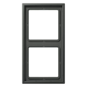 Jung Rahmen 2-fach anthrazit waage/senkrecht AL 2982 AN – Bild 1