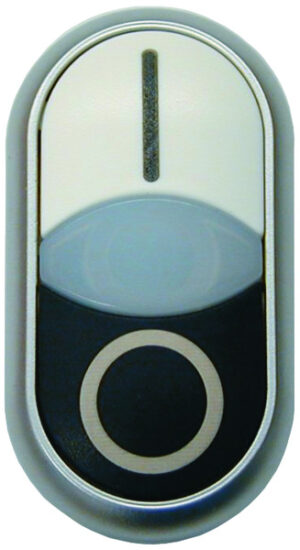 Eaton (Moeller) Doppeldrucktaste beleuch.,beschriftet M22-DDL-WS-X1/X0 – Bild 1