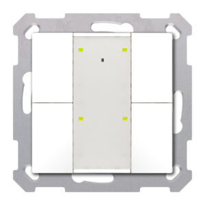 MDT technologies Taster Plus 55 Plus 4-fach,Reinweiß glän BE-TA55P4.G2 – Bild 1