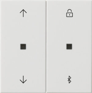 Gira Jalousie- + Schaltuhr Bluetooth Sys.55 Reinweiß 536703 – Bild 1