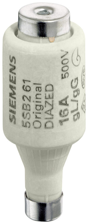 Siemens Diazed-Sicherungseinsatz GL DII E27 6A 500V 5SB231 – Bild 1