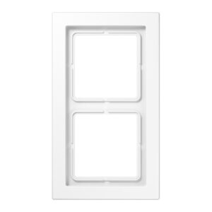 Jung Rahmen 2-fach alpinweiß waage/senkrecht LSD 982 WW – Bild 1