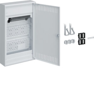 Hager VA36NW AP Volta 3,MP,Steckdose, PatchPanel Kommunikationsverteiler – Bild 1