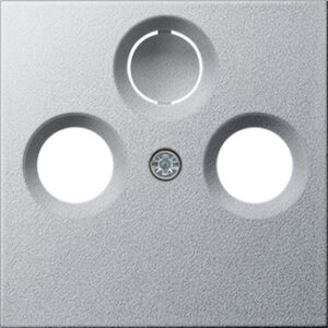 Gira Zentralplatte Antenne Aluminium System55 086926 – Bild 1