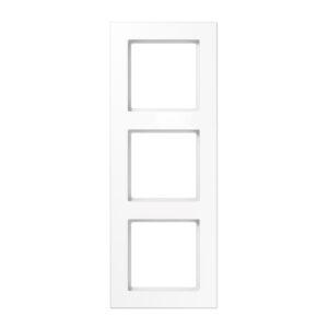 Jung Rahmen 3-fach alpinweiß waage/senkrecht AC 583 WW – Bild 1