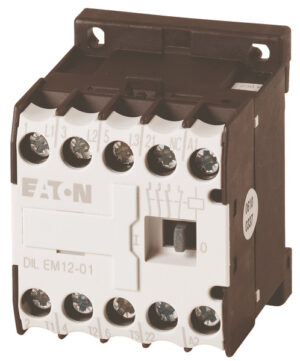 Eaton (Moeller) Leistungsschütz AC-3/400V,5,5kW, DILEM12-01-G(24VDC) – Bild 1