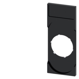 Siemens Schildträger Doppeltaster,schwarz 3SU1900-0AK10-0AA0 – Bild 1