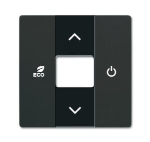 Busch-Jaeger Zentralscheibe RTR schwarz matt 6235-885 – Bild 1