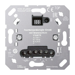 Jung Raumtemp.regler-Einsatz mit Fühleranschluss 1790 RTR – Bild 1