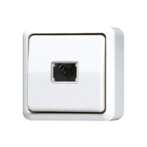 Jung Taster ohne Symbole alpinweiß 1-pol. Schließer 631 A WW – Bild 1