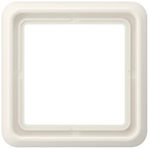 Jung Rahmen 1-fach weiß waage/senkrecht CD 581 W – Bild 1