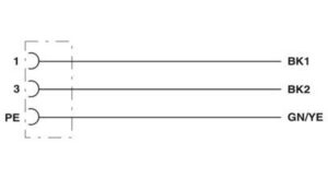 Phoenix Contact Einbausteckverbinder SACC-E-M12FS#1411654 – Bild 1