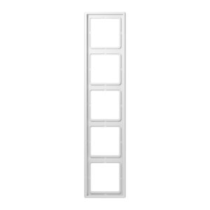 Jung Rahmen 5-fach alpinweiß waage/senkrecht LS 985 WW – Bild 1