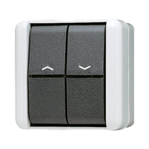 Jung Jalousie-Wippschalter 10AX 250V Tas.1-pol. 839 VW – Bild 1