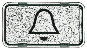 Busch-Jaeger Tastersymbol Klingel 2622 KI-101 – Bild 1