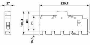 Phoenix Contact Kombiableiter Typ 1/2/3 FLT-SEC-ZP2-3S-255/7 – Bild 1