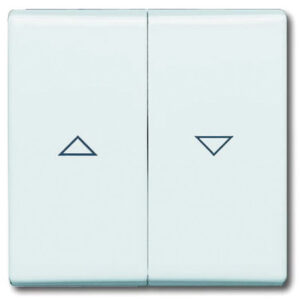 Busch-Jaeger Wippe alpinweiß Jalousieschalter 2126-34 – Bild 1