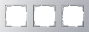 Gira Abdeckrahmen 3-fach Aluminium E2 021325 – Bild 1