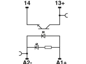 Phoenix Contact Solid-State-Relaismodul Ausgang: 3-33VDC RIF0-OPT-24DC/24DC/2 – Bild 1