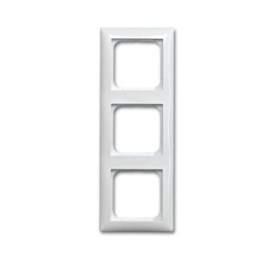 Busch-Jaeger Rahmen 3-fach alpinweiß 1723-914 – Bild 1