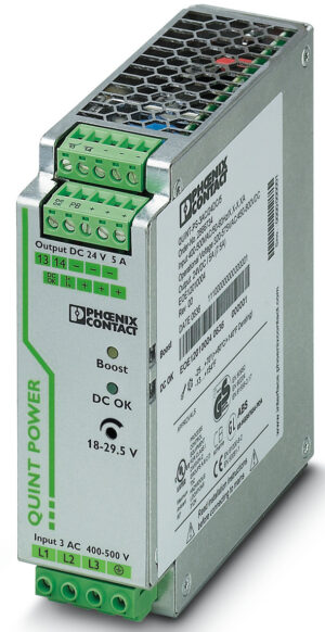 Phoenix Contact Stromversorgung primär getaktet 3-phasig QUINT-PS/3AC/24DC/5 – Bild 1