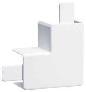 Hager LF4004059016 Flachwinkel halogenfrei zu Leitungsführungskanal LF 40x40mm – Bild 1