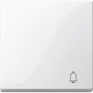 Merten Wippe Klingel polarweiß glänzend Wech/Kreuz/Tast/Ein. MEG3305-0319 – Bild 1