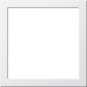 Gira Montagerahmen 45x45 Reinweiß 264803 – Bild 1