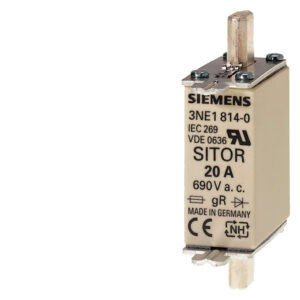 Siemens Sitor-Sicherungseinsatz 80A, 690VAC Gr.000 3NE1820-0 – Bild 1