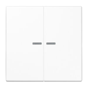 Jung Wippe Lichtleiter alpinweiß für Taster LS 995 KO5 WW – Bild 1