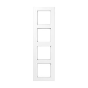 Jung Rahmen 4-fach waage/senkrecht A 5584 BF WW – Bild 1