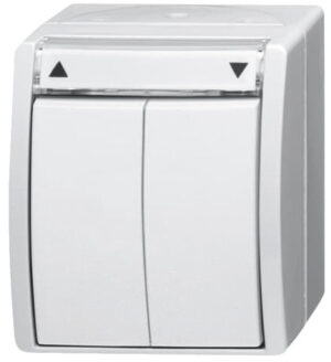 Busch-Jaeger Jalousieschalter 2601/4 W-54 – Bild 1